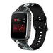 Grey Flower ID205L Strap