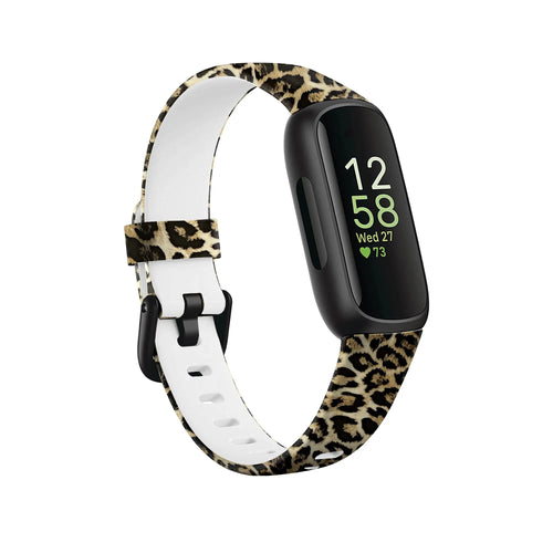 Silicone Strap, on a watch, 3/4 front view