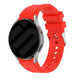 Correa silicona ajuste perfecto Samsung Galaxy Watch 6 Classic 43mm (rojo brillante)