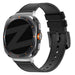 Bandz Correa cuero híbrida con hebilla Samsung Galaxy Watch Ultra 2 (negro)