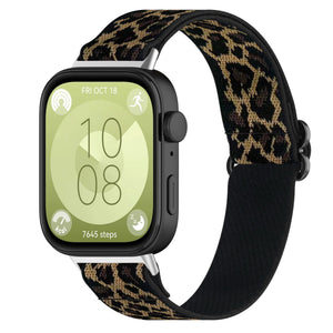 Correa elástica Huawei Watch Fit 4 Pro (Leopardo)