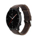 Correa cuero Amazfit GTR 2 (marrón oscuro)