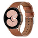 Correa cuero Samsung Galaxy Watch 4 40mm (marrón estrecho)