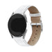 Samsung Galaxy Watch FE Leather Crocodile Grain Strap (White)