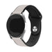 Correa híbrida cuero Samsung Galaxy Watch 3 41mm (blanco)