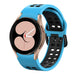 Correa cuadrada deportiva Samsung Galaxy Watch 4 44mm (azul claro/negro)