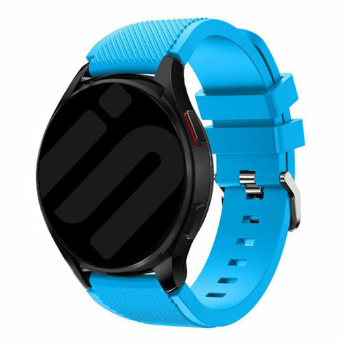 Coros Apex 2 Pro Twill Silicone Strap (Light Blue)