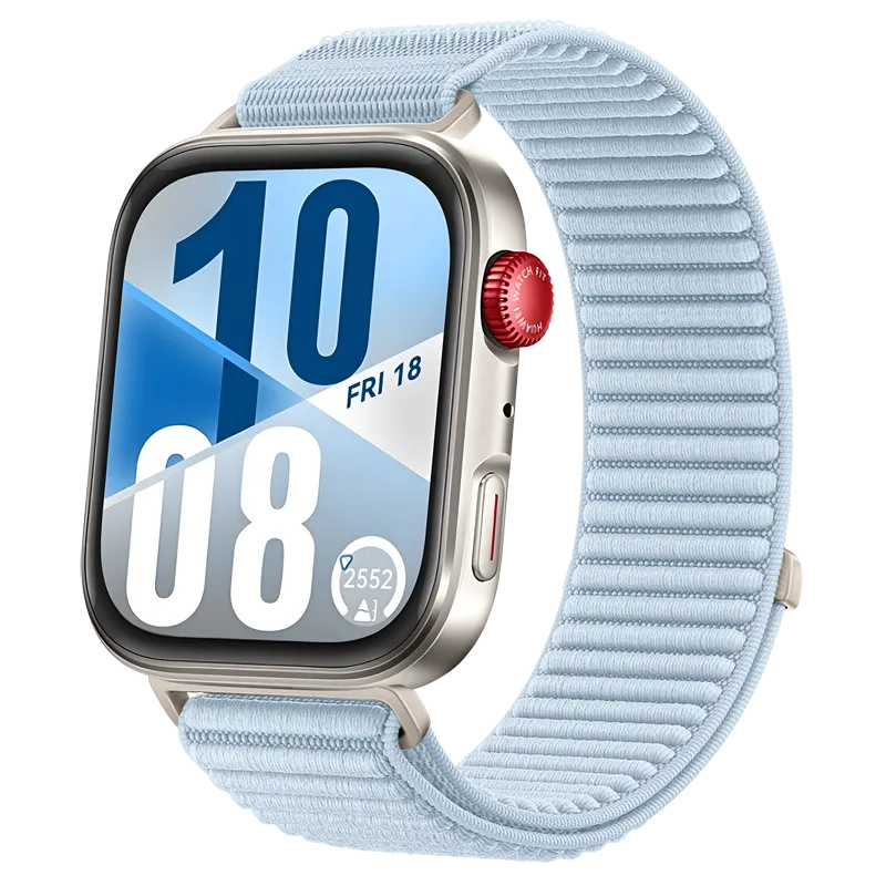 Correa nylon ondulada Huawei Watch Fit 5 Pro (azul claro)