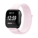 Correa nylon Fitbit Versa (rosa claro)