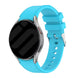 Correa silicona ajuste perfecto Samsung Galaxy Watch 6 Classic 43mm (azul claro)