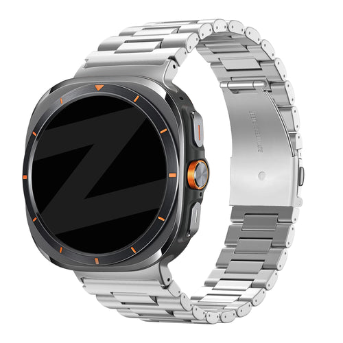 Bandz Correa de eslabones acero 'Deluxe' Samsung Galaxy Watch Ultra (plata)