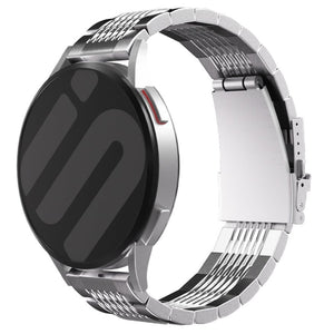 Correa acero de lujo con eslabones Huawei Watch GT 7 - 46mm (plata)