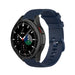 Correa silicona lujo Samsung Galaxy Watch 4 Classic 46mm (azul oscuro)
