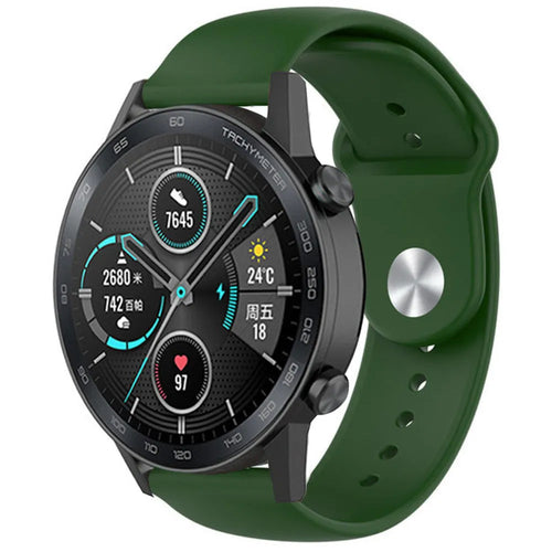 magic-watch-2-sport-band-donkergroen
