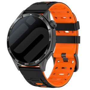 Polar Street X Mecha Sport Strap (Black/Orange)