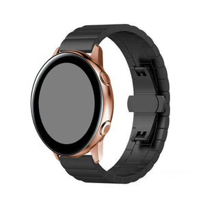 Correa acero con eslabones Garmin Forerunner 255s (negro)