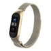 Correa milanesa Xiaomi Mi Band 5 (retro gold)