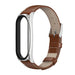 Correa cuero moderna Xiaomi Mi Band 5 (marrón)