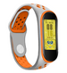 Correa deportiva Xiaomi Mi Band 5 (gris/naranja)