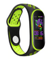 Correa deportiva Xiaomi Mi Band 5 (negra/verde)