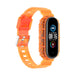 Xiaomi Mi Band 5 Clear TPU Strap (Orange)