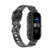 Correa TPU transparente Xiaomi Mi Band 5 (negro)