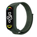 Correa nylon Xiaomi Mi Band 7 (verde ejército)
