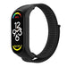 Correa nylon Xiaomi Mi Band 7 (negro)