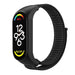 Correa nylon Xiaomi Mi Band 7 (negro)