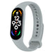 Correa silicona Xiaomi Mi Band 7 (gris)