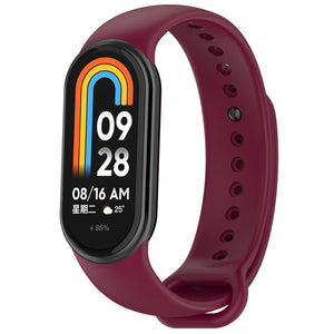 Correa silicona Xiaomi Smart Band 10 (bordeos)