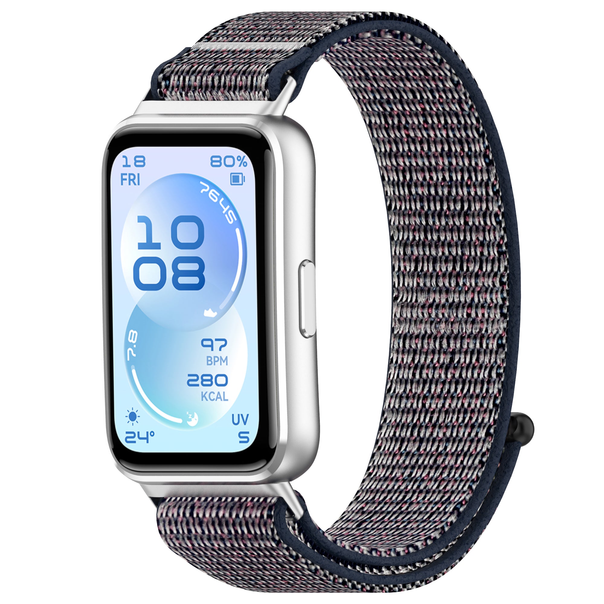 Correa nylon Huawei Band 11 Pro (azul oscuro)