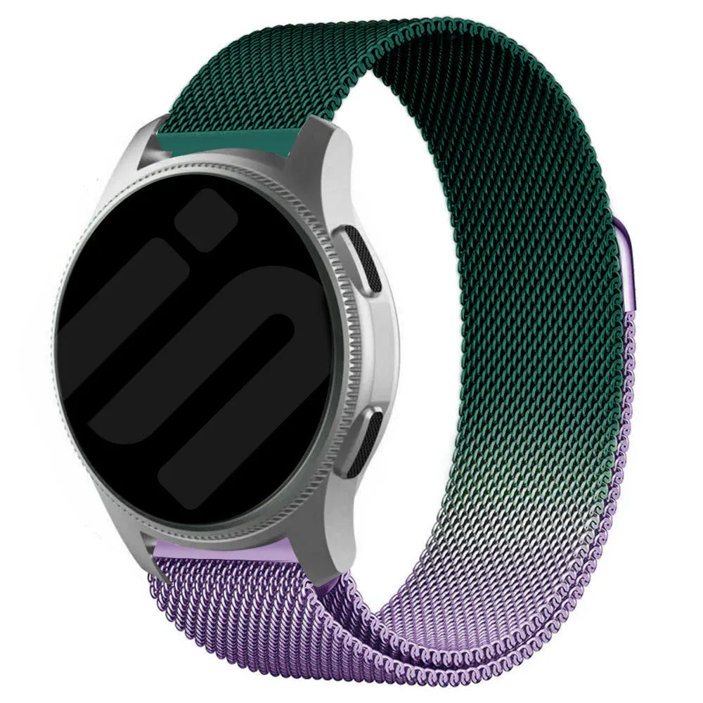 Coros Pace 3 Milanese Strap (Purple/Green)