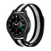 Correa milanesa Samsung Galaxy Watch 4 Classic 46mm (negro/blanco)