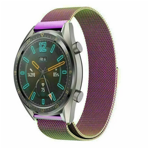 Milanese Strap, on a watch, 3/4 front view