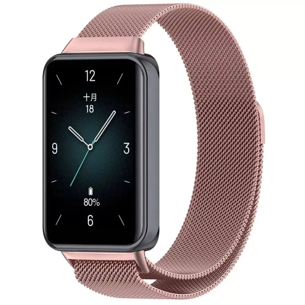Correa milanesa Honor Band 10 (rosa)