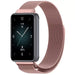 Correa milanesa Honor Band 10 (rosa)