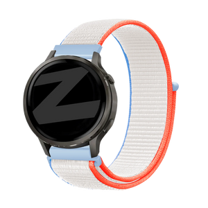 Bandz Garmin Forerunner 265s Nylon Loop Strap (Milk White)