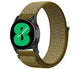 Correa nylon Samsung Galaxy watch 4 40mm (oliva)