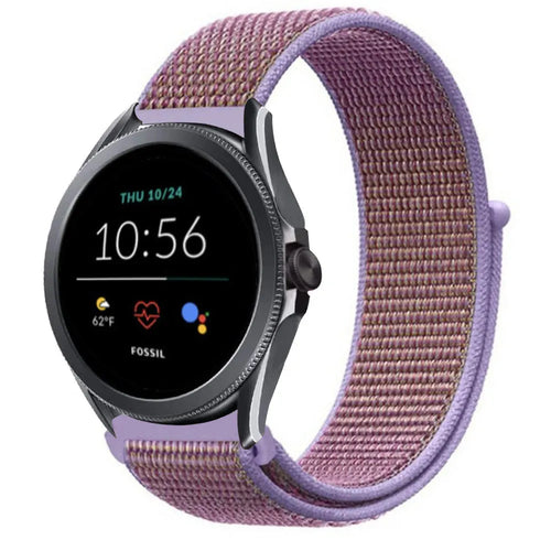 Nylon Strap, on a watch, 3/4 front view
