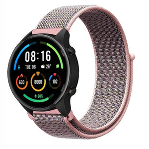 Nylon Strap, on a watch, 3/4 front view