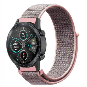 Nylon Strap, on a watch, 3/4 front view