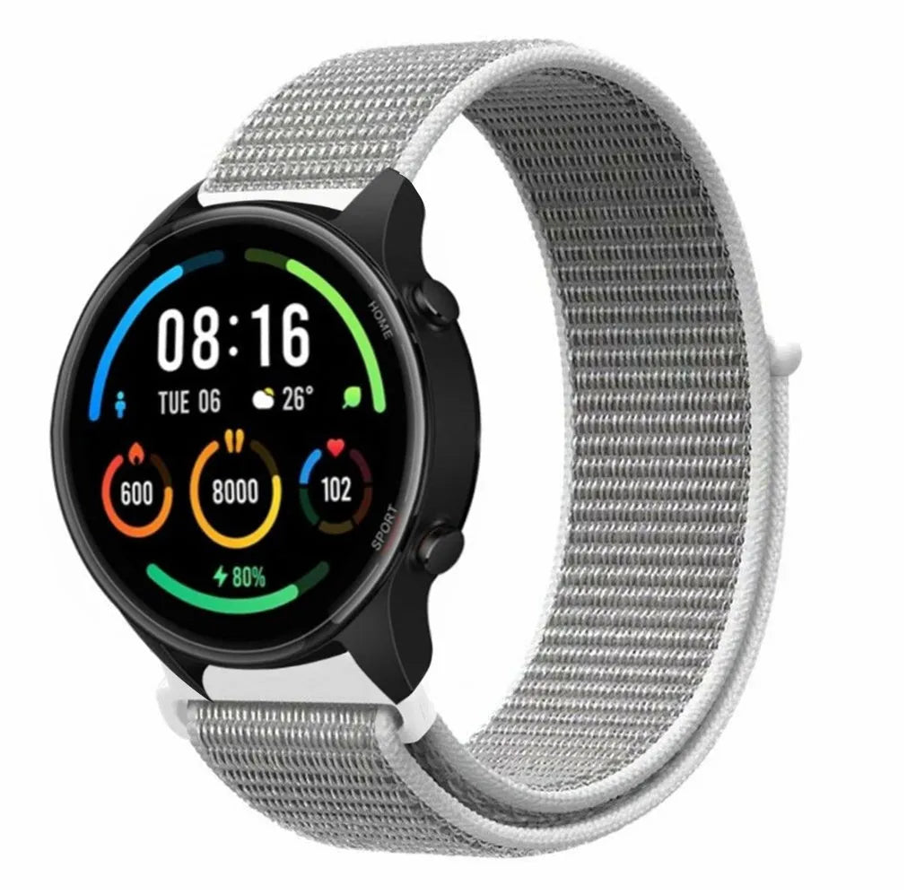 Nylon Strap, on a watch, 3/4 front view