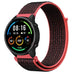Correa nylon Xiaomi Mi Watch (negro/rojo)