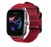 Correa nylon con hebilla Amazfit GTS 3 (rojo)
