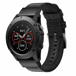 Correa nylon híbrida Garmin Instinct E - 45mm (negra)