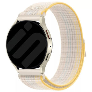Correa nylon OnePlus Watch 3 - 43mm (blanco estrella mix)