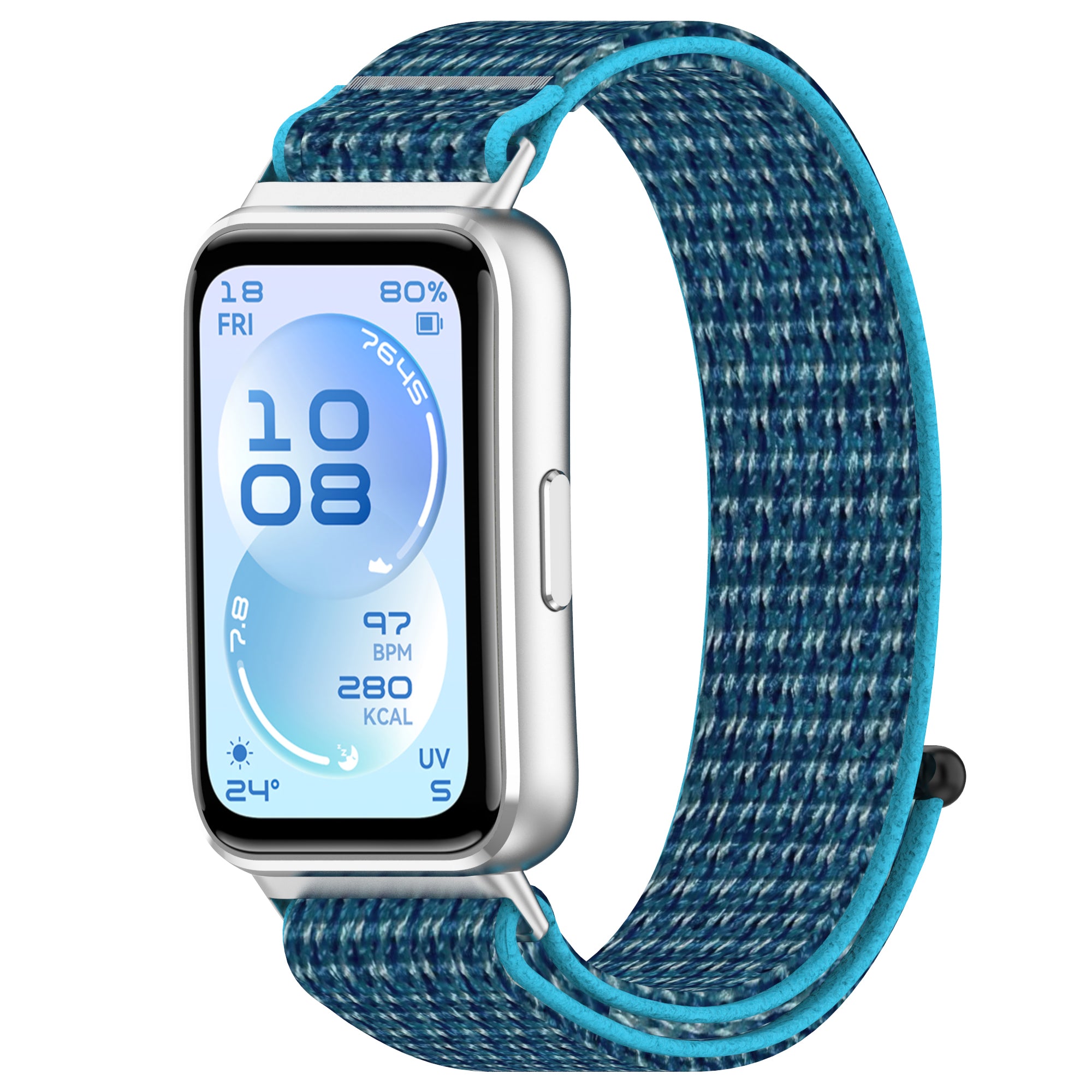 Correa nylon Huawei Band 11 Pro (azul océano)