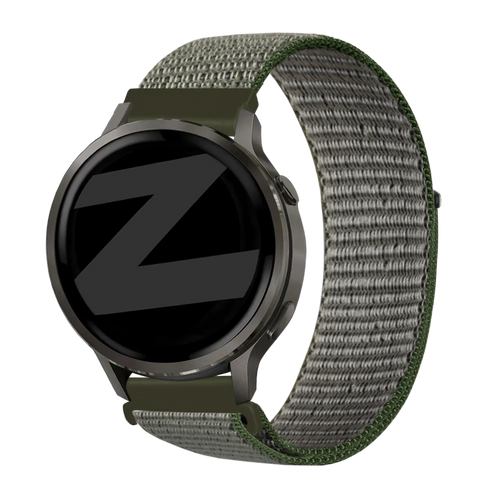 Bandz Correa nylon Loop Garmin Vivomove Style (verde oliva)