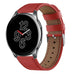 Correa cuero OnePlus Watch (roja)